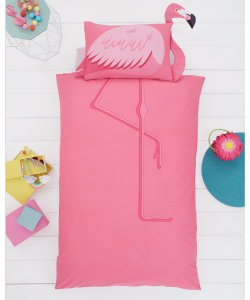Children's single bedding set FLAMINGO 137x200