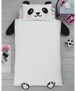 Children's single bedding set PANDA 137x200