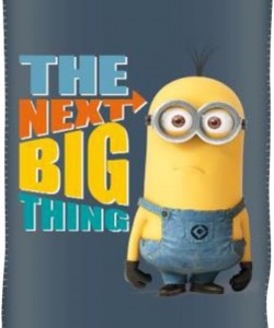 Children's Fleece Blanket Gray 100x150