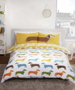 Double duvet set SAUSAGE DOG 200x200
