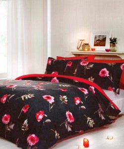 Double duvet set DARCY RED 200x200