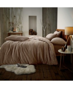 Double Microplush Comforter Set SOFT TEDDY FEEL MINK 200x200