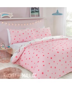 Teddy Fleece Reversible Double Bedding Set UNICORN 200x200