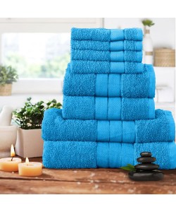 Luxusní sada ručníků 8 ks AQUA