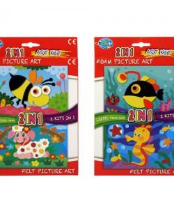 Foam Felt 2 In 1 Art Picture Kit
