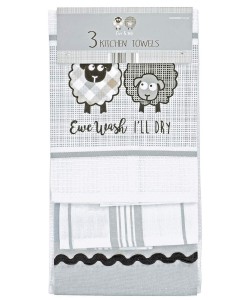 Kitchen towels EWE AND ME 40x60 3 PCs