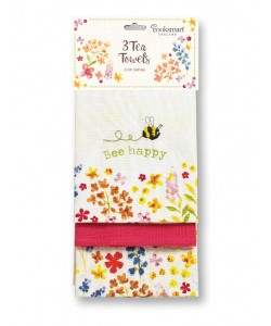 Kitchen towels BEE HAPPY 45x65 3 PCs
