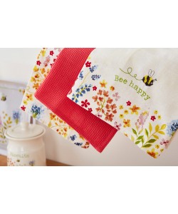 Kitchen towels BEE HAPPY 45x65 3 PCs