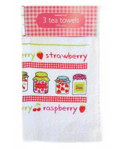 Kitchen towels FRUITY JAM 36x62 3 PCs