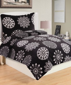 Microplush Comforter Set COCO BLACK 140x200