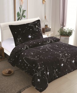 Microplush Comforter Set COSMOS 140x200