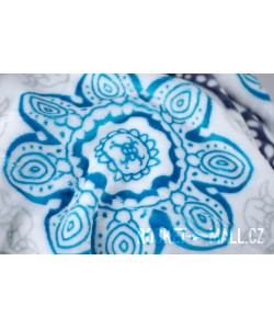 Microplush Comforter Set DONA BLUE 140x200