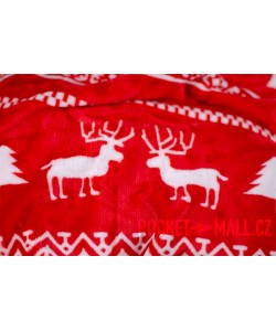 Microplush Comforter Set WINTER RED 140x200