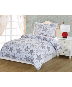 Saten bedding STARS NIGHT 140x200