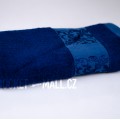 Soft bamboo bath towel ANKARA dark blue 70x140