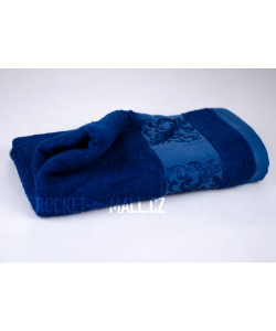 Bambusová osuška ANKARA tmavě modrá 70x140
