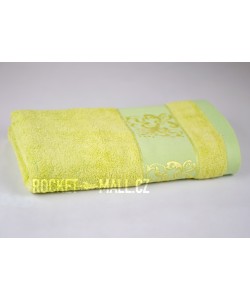 Soft bamboo bath towel ANKARA light green 70x140