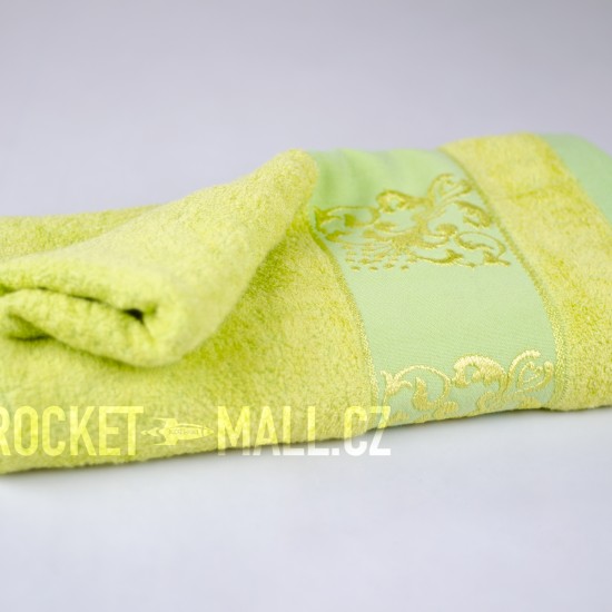 Soft bamboo bath towel ANKARA light green 70x140