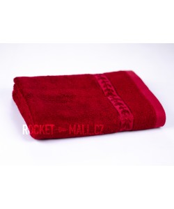 Soft bamboo hand towel ANKARA burgundy 50x100