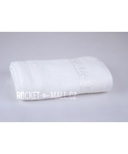 Bambusový ručník ANKARA bílý 50x100