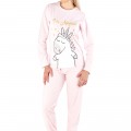 Ladies Comfy Pyjama Set I'M MAGGIE Pink